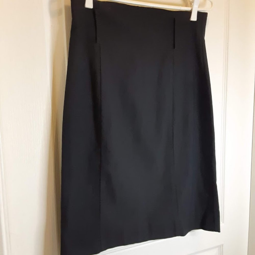 High Waisted Le Chateau Pencil Skirt